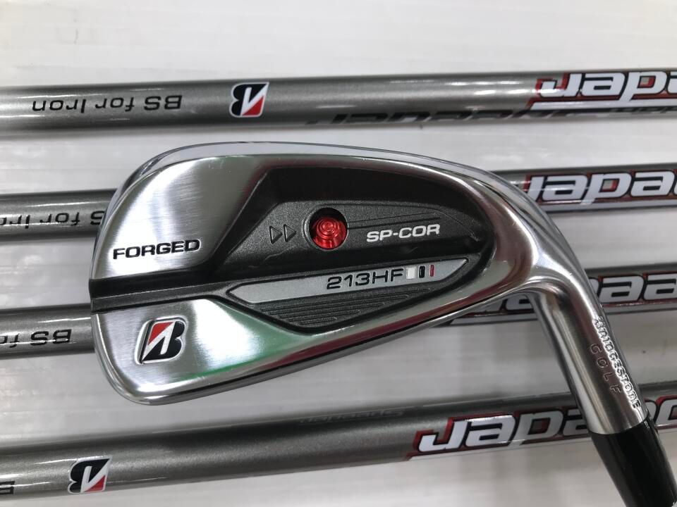 【即納】213HF | AiR Speeder BS for Iron | 中古 | アイアンセット | ブリヂストン