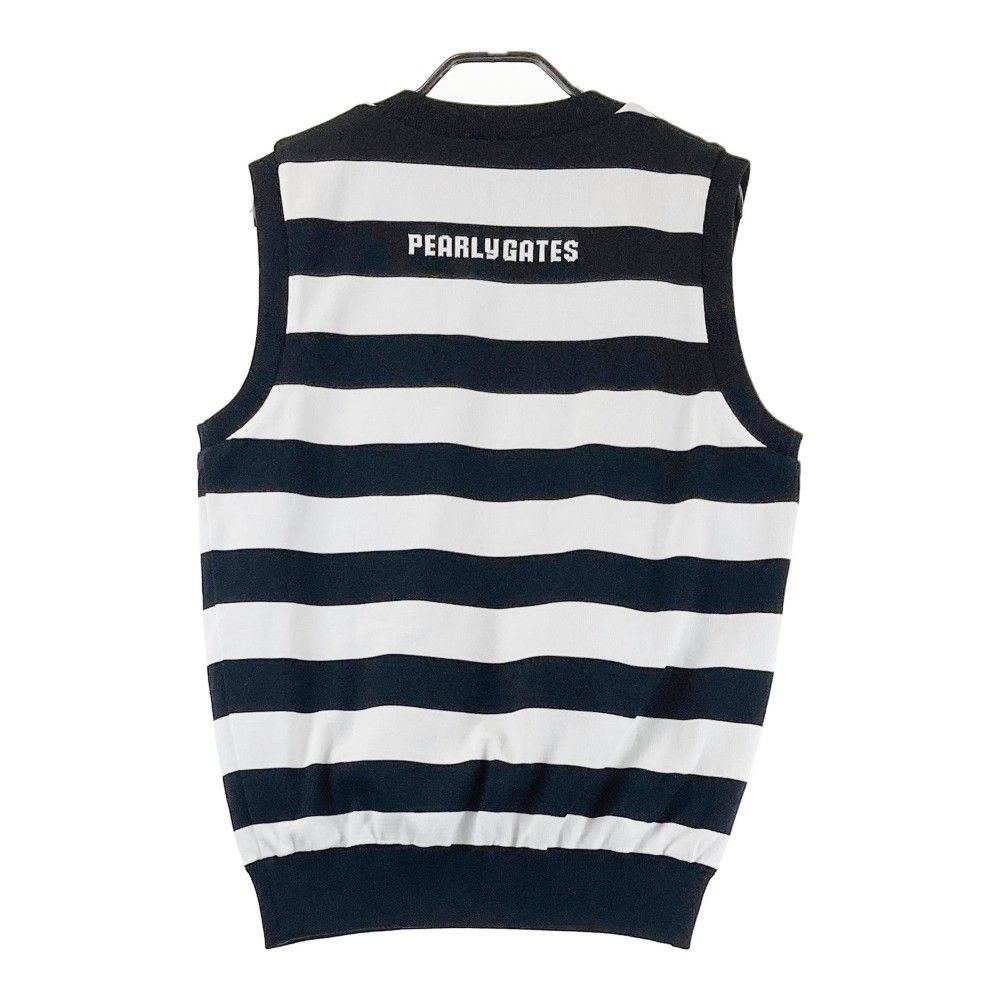 PEARLY GATES メンズベスト ネイビー ホワイトリバーシブル