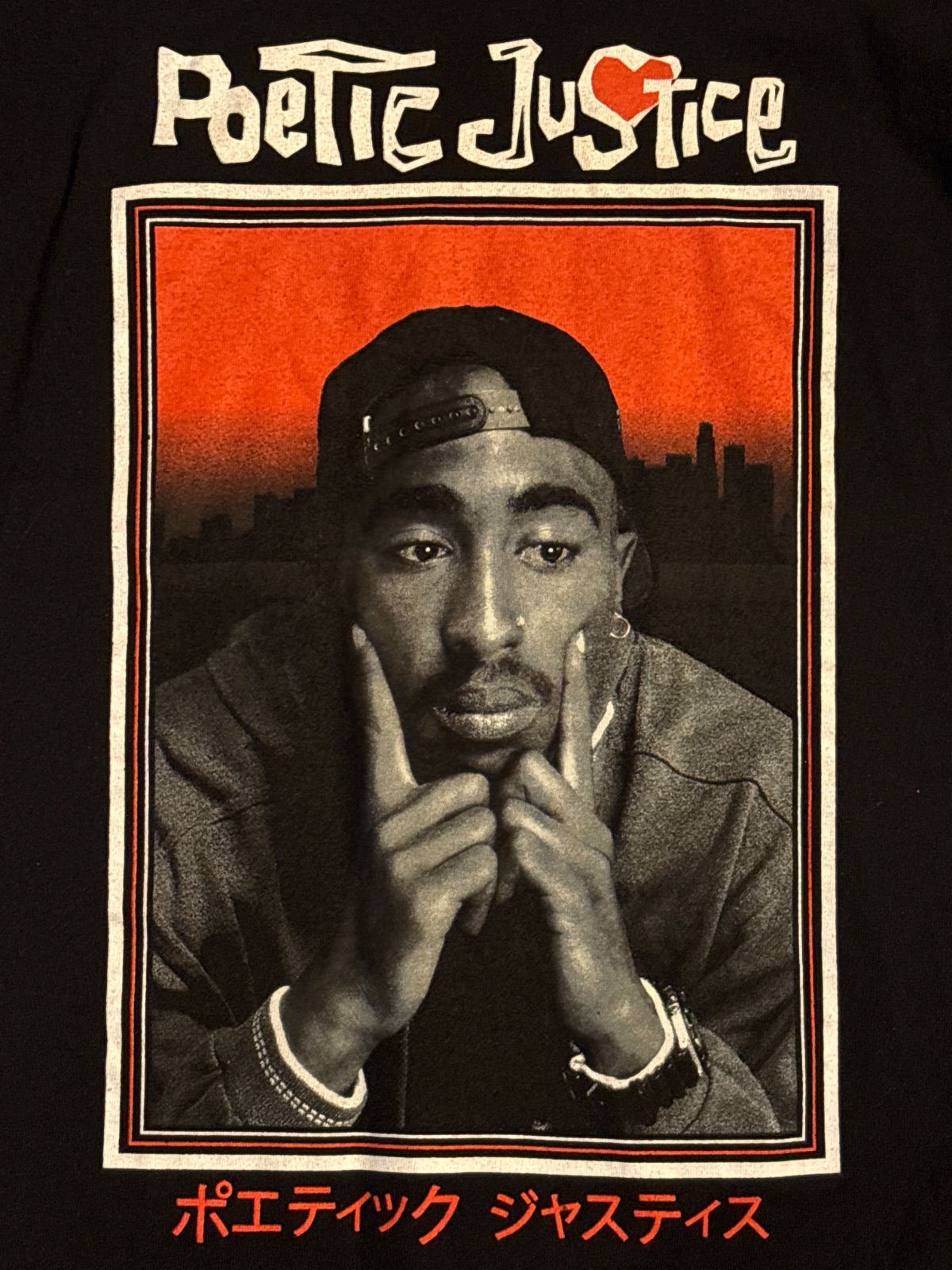 90s ポエティックジャスティス　ヴィンテージ XL 古着　2pac ジャネット 90s ポエティックジャスティス ヴィンテージ XL 古着 2pac