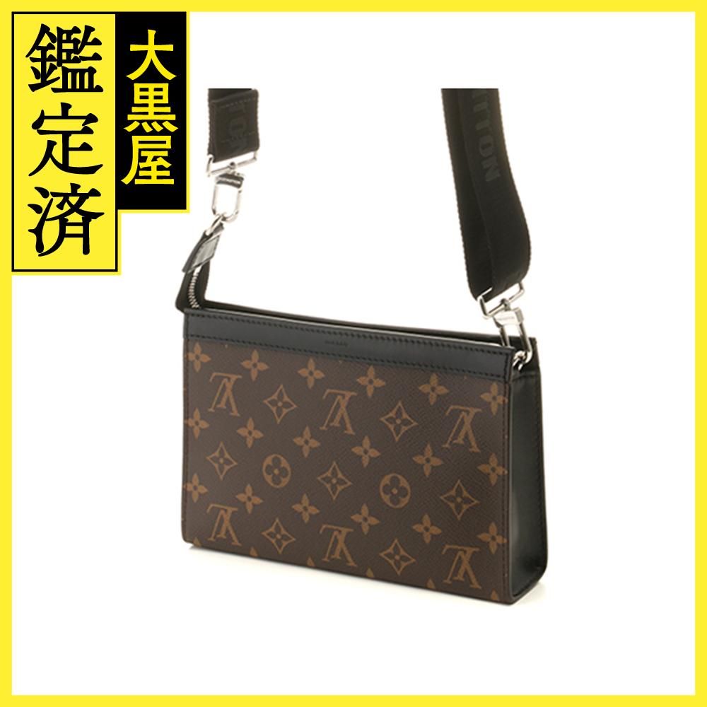 【美品】ルイヴィトン　ガストンウェアラブルウォレット　レシート有り ガストン・ウェアラブル ウォレット モノグラム・エクリプス