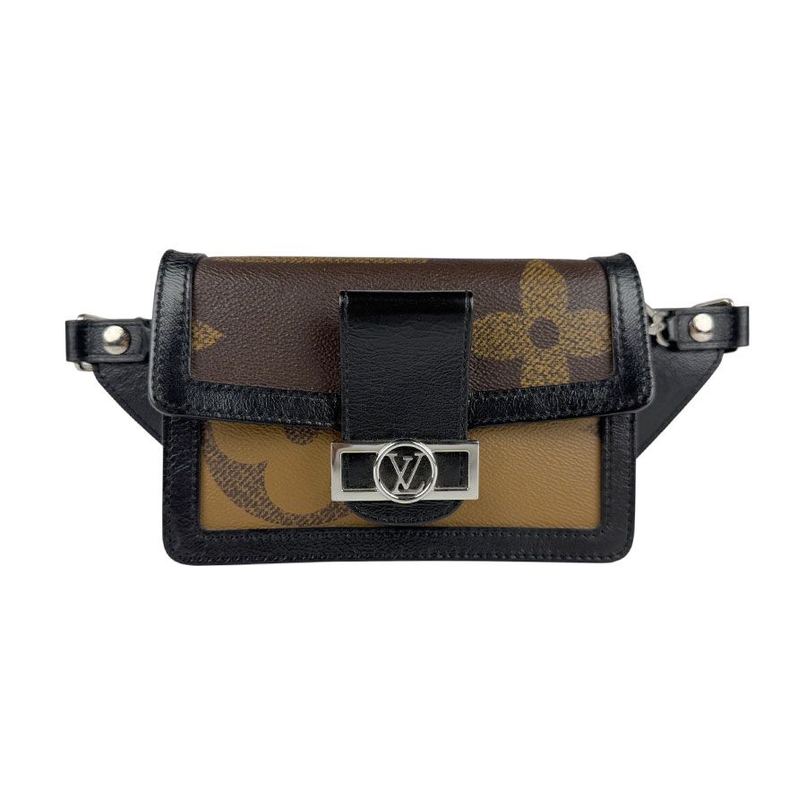 ルイ ヴィトン LOUIS VUITTON ベルトバッグ ウエストバッグ モノグラムジャイアントリバース バムバッグ ドーフィーヌ M67696