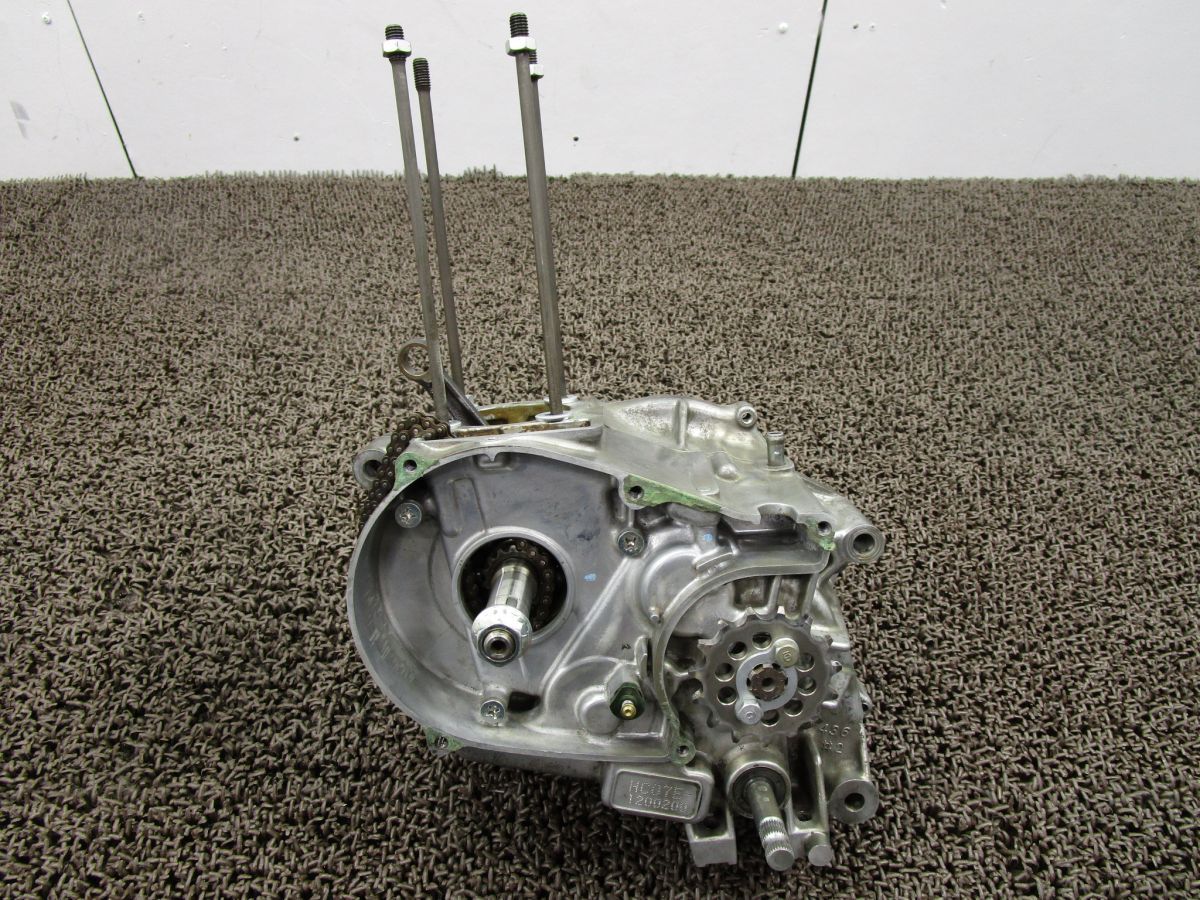 エイプ100 タイプD エンジン腰下 クランクケース □A1182 HC13 ホンダ HC07E Ape キャブ車 12V