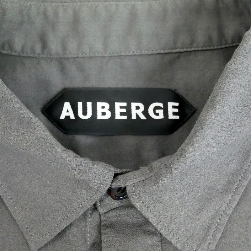 【美品】AUBERGE オーベルジュ STAIN52 サイズ40 AUBERGE(オーベルジュ) 22SSPEINTRE NOIRパンツ グレー サイズ