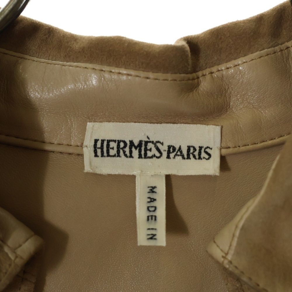 HERMES (エルメス) 99SS Archive Vareuse Lamb Suede マルジェラ
