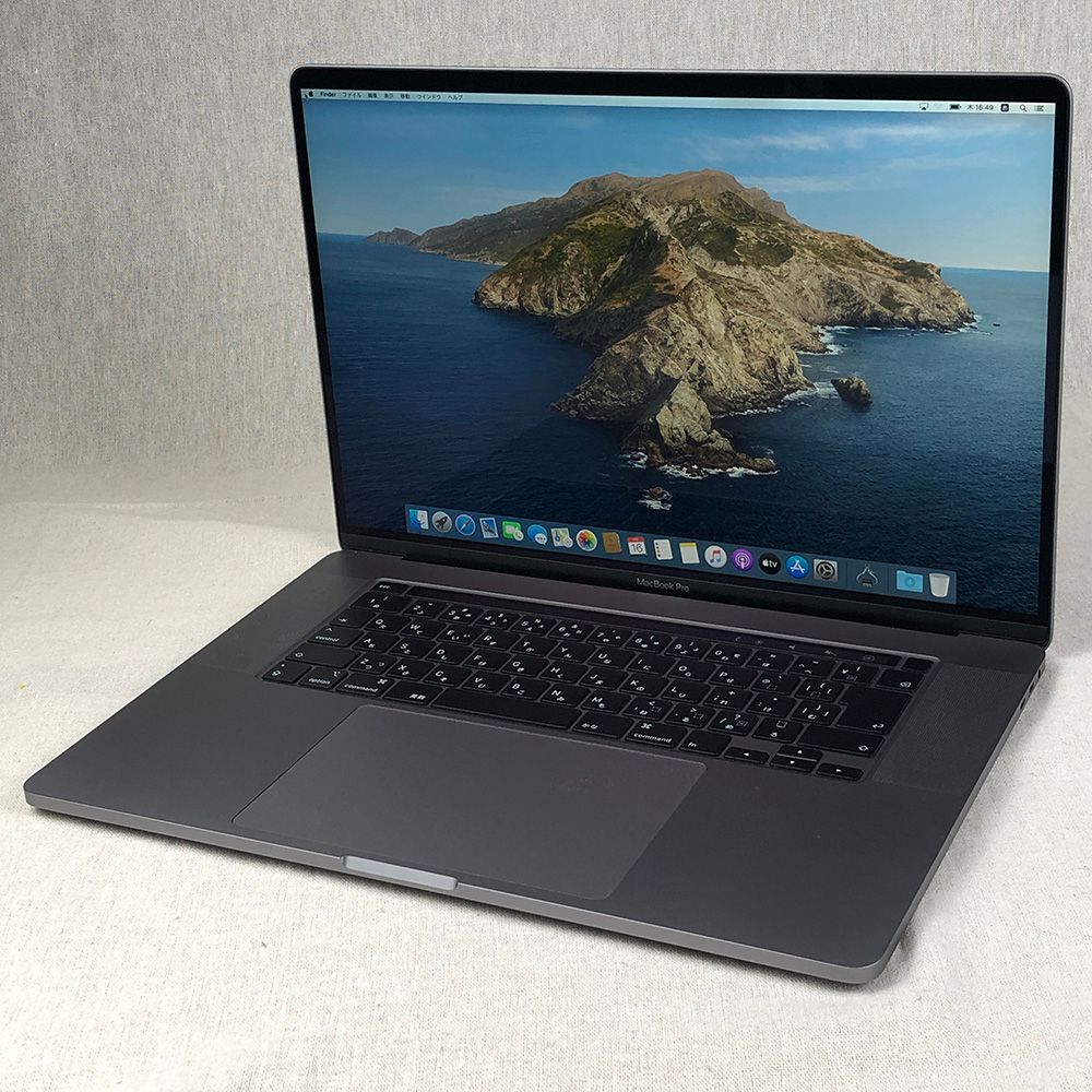 【本体のみ】Apple MacBook Pro (16インチ， 2019)【Touch Bar・Radeon Pro 5300M・i7・32GB・512GB】A2141 EMC3347/LT-250094（273224）