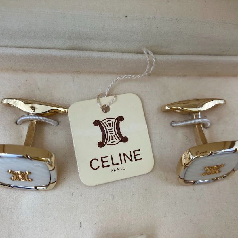 CELINE セリーヌ ネクタイピン&カフスボタンセット CELINE(セリーヌ