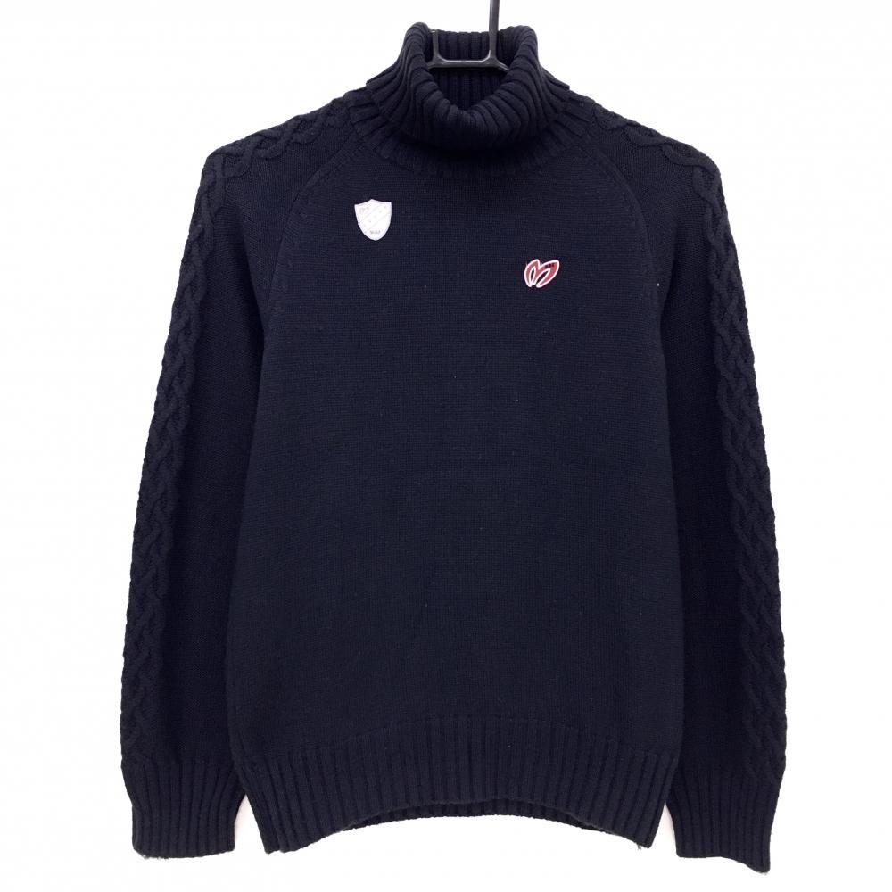 MASTER BUNNY EDITION タートルネックセーター マスターバニー タートルネックセーター ダークネイビー ニット