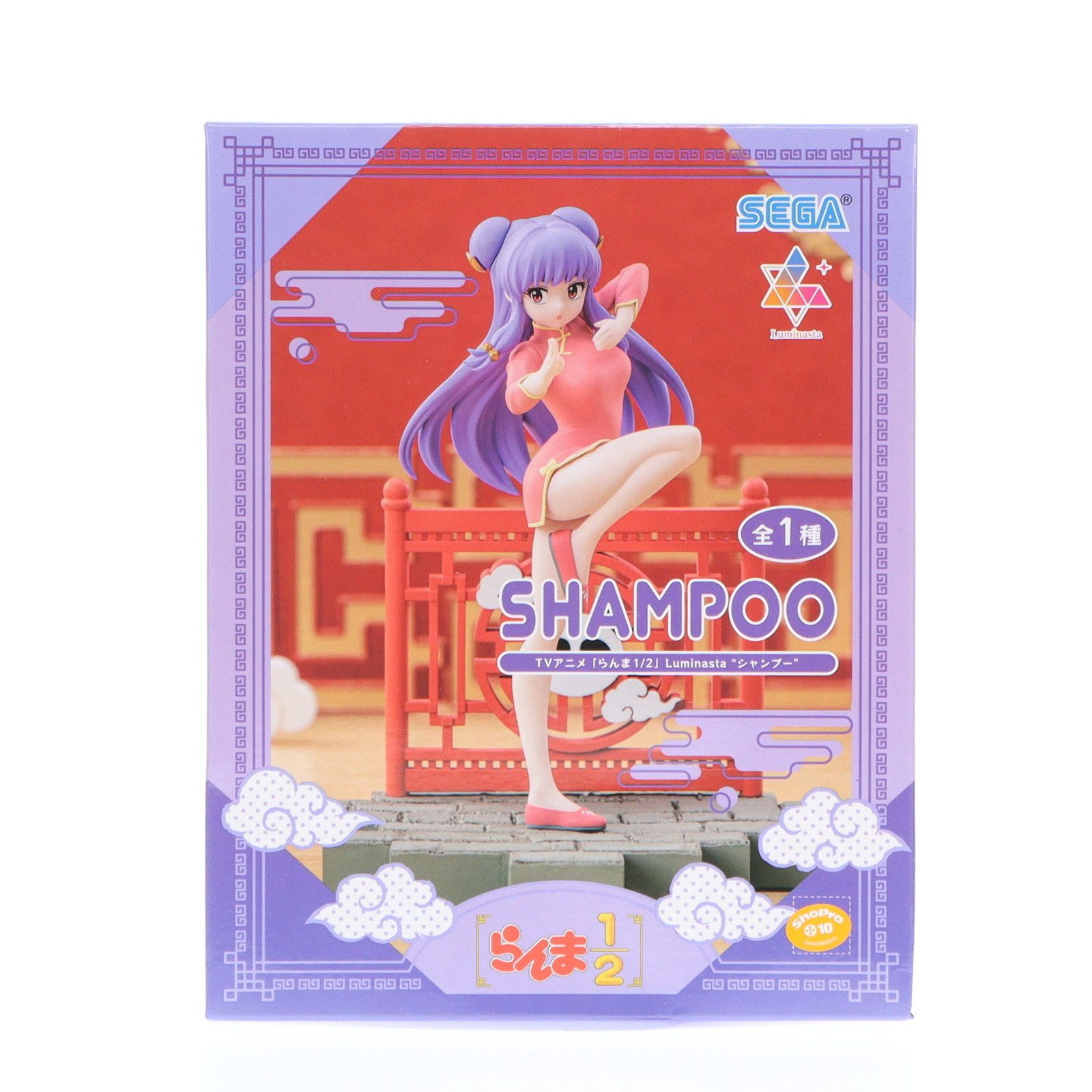 らんま1/2 Luminasta らんま シャンプー ちょこのせ フィギュア