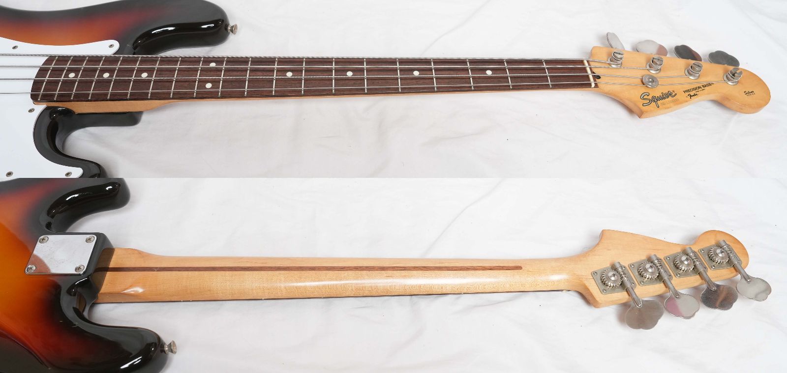 ☆Squier by Fender☆SPB-33 PRECISION BASS 3TS Silver Series