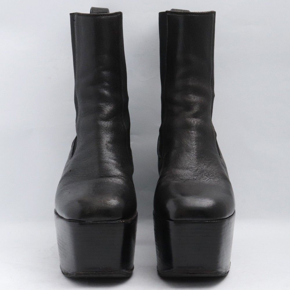 RICK OWENS KISS BOOTS サイズ41 ブラック - メルカリ