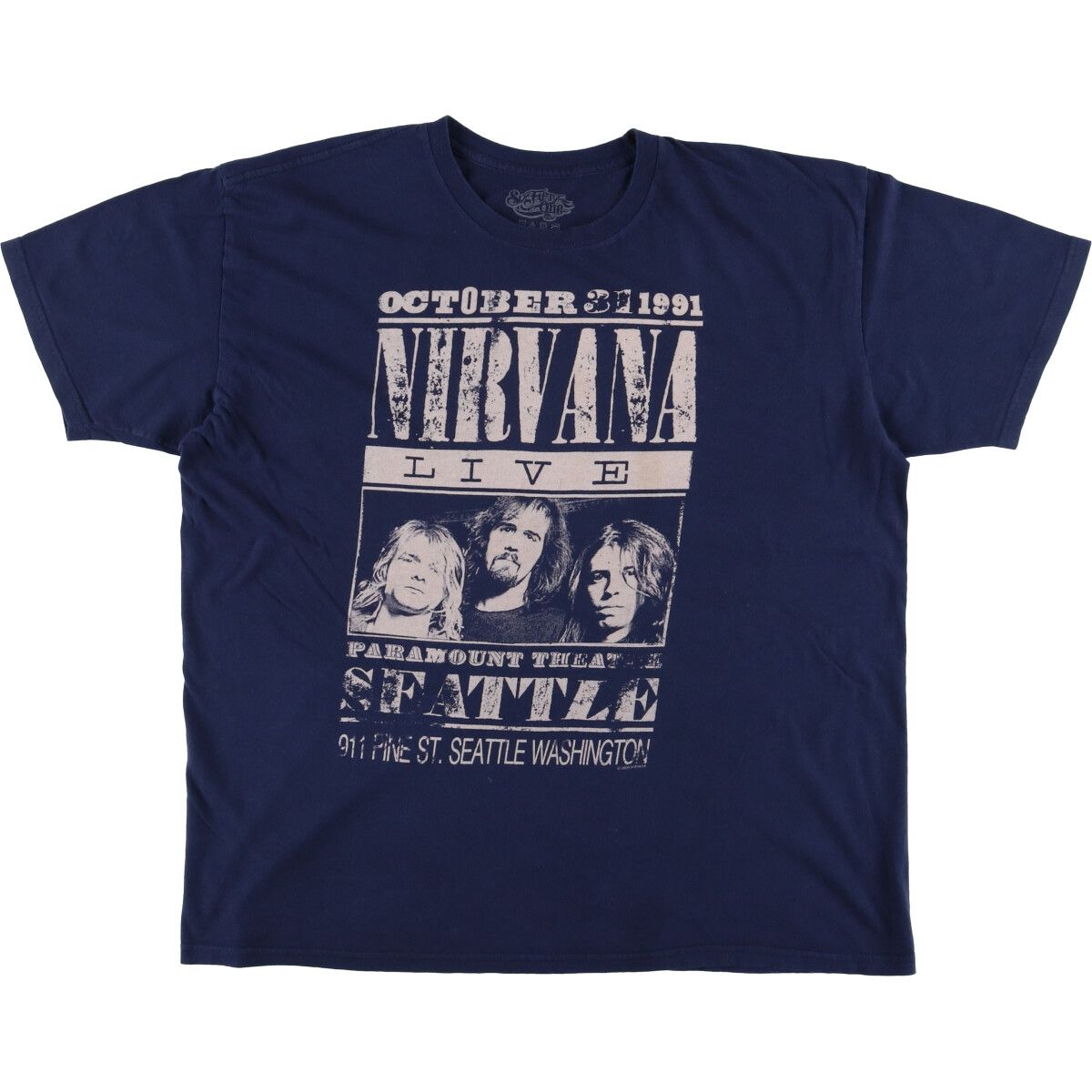 古着 シックスフィフティーワン SIX FIFTY ONE NIRVANA ニルヴァーナ バンドTシャツ バンT メンズXL相当|eaa558537