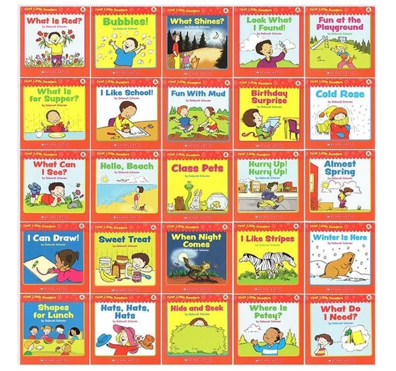 最新版 first little readers A-GH フルセット CD付 英語絵本