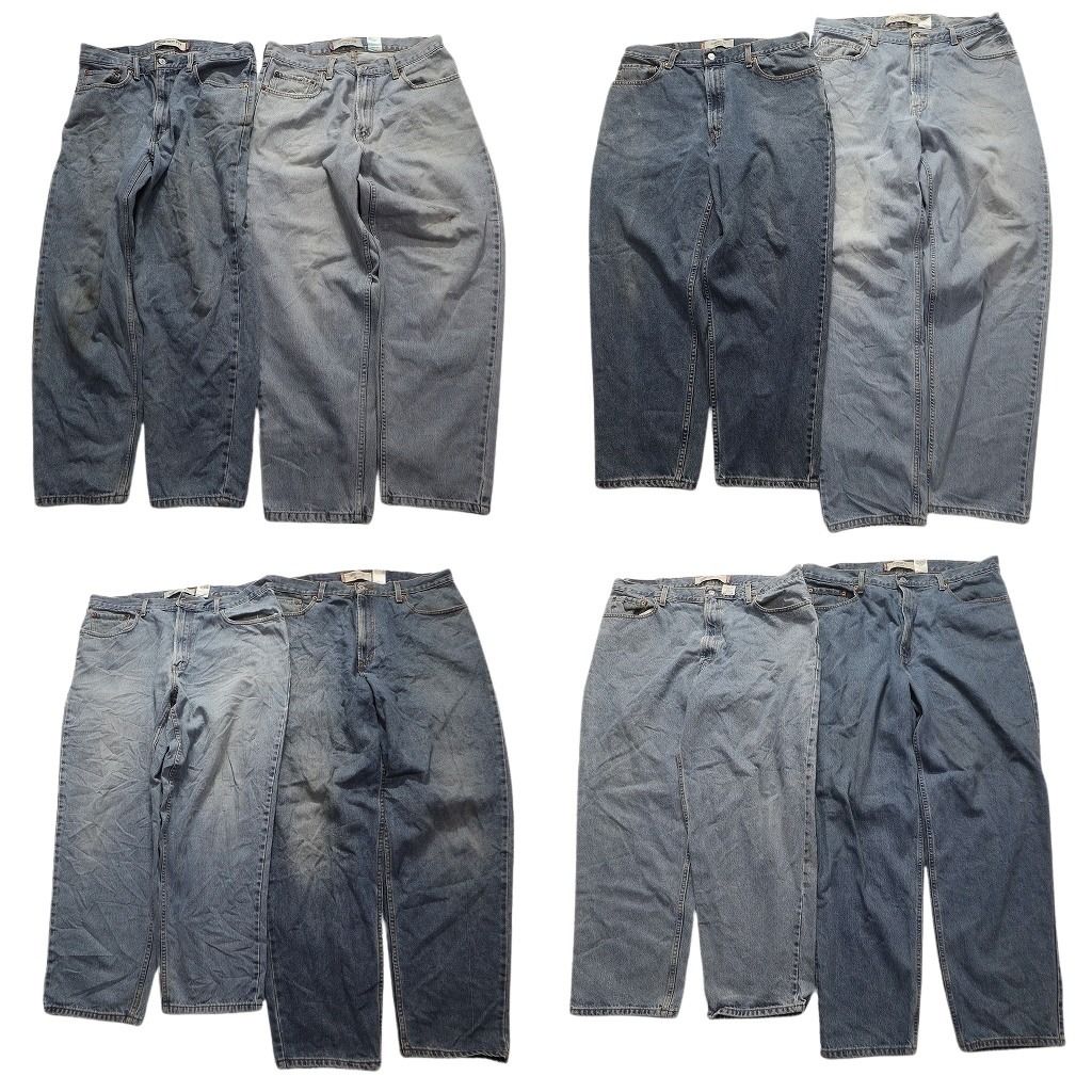 古着卸 リーバイス 505 デニム パンツ 8枚セット メンズ W40 |W38 |W36 |W34 インディゴブルー アメカジ 古着 NA7164