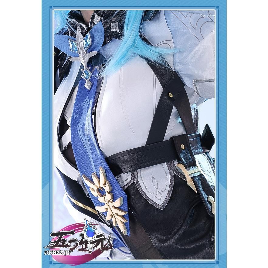 新品 三分妄想 原神 コスプレ エウルア 衣装セット ※ウィッグ 靴