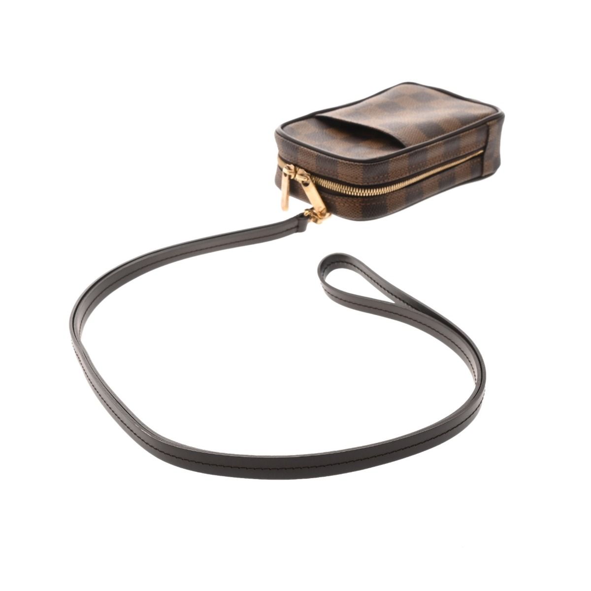 ルイヴィトン ダミエ エテュイオカピ PM ブラウン N61738 ユニセックス