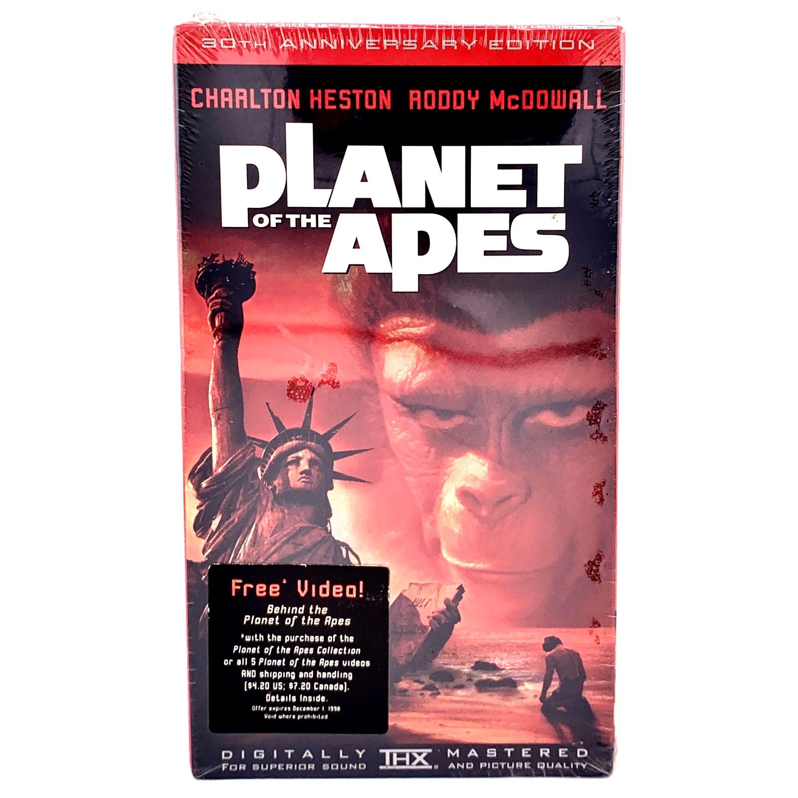 【VHS 未開封】PLANET OF THE APE 猿の惑星 海外映画 英語