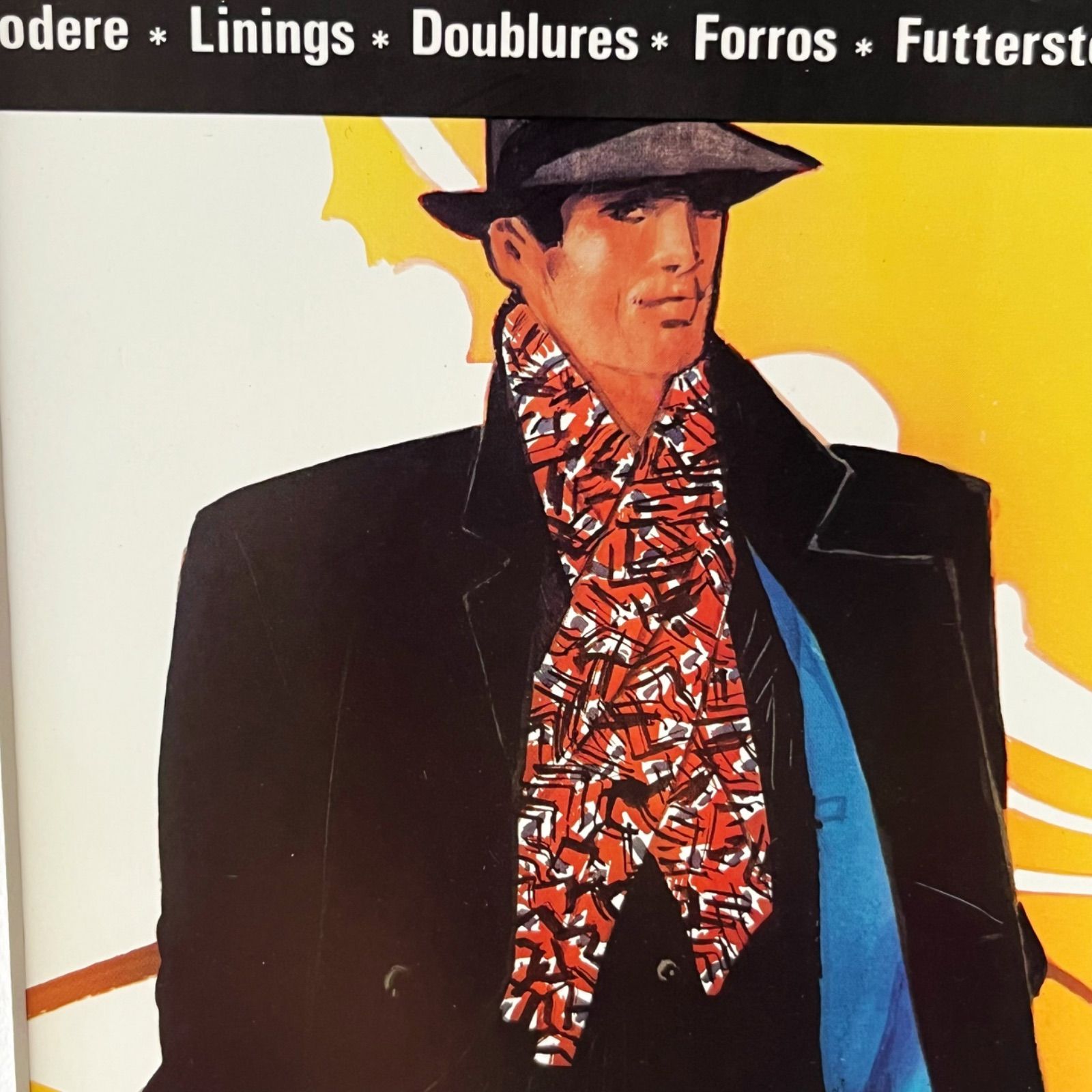 Rene Gruau 広告アート Bemberg 1980s 広告＞Bemberg Rene Gruau ルネ・グリュオ ポスター