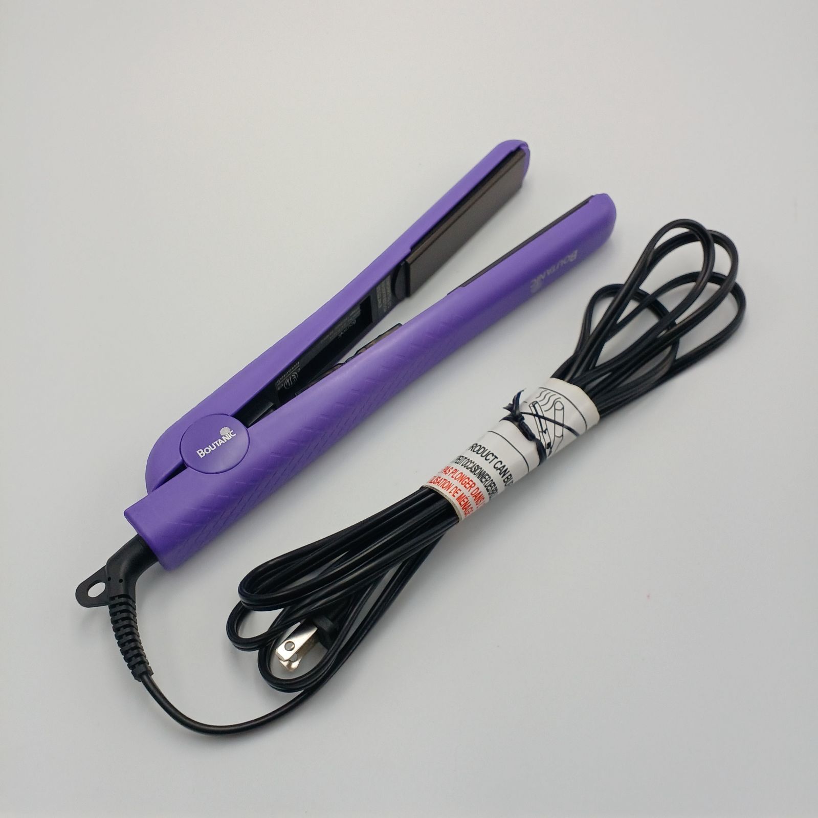 BOUTANIC ボタニック ストレート ヘアアイロン ブラック BOUTANIC