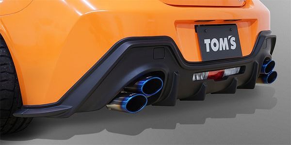 TOMS/トムス リヤアンダーディフューザー トヨタ GR86 ZN8 2021年11月～ 素地 トムス・バレル装着車用 52159-TZN80-Z