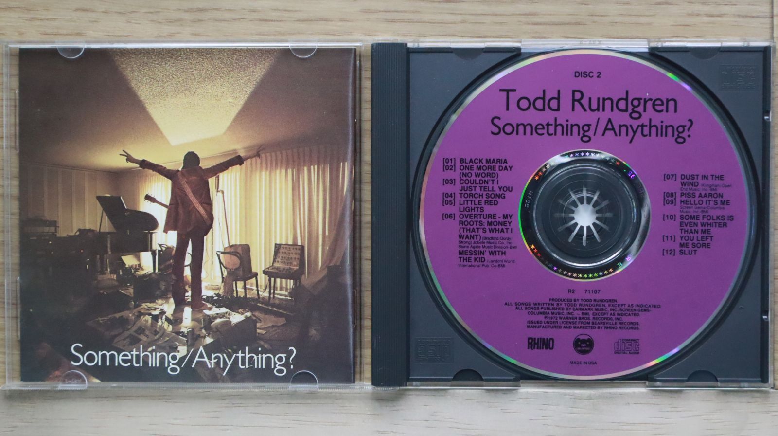 中古CD☆トッド・ラングレン/Todd Harry Rundgren□ Something 