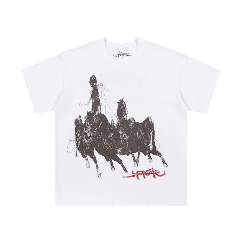 ✨新品✨Travis Scott Cactus Jack x Utopia War Horse 半袖 Tシャツ