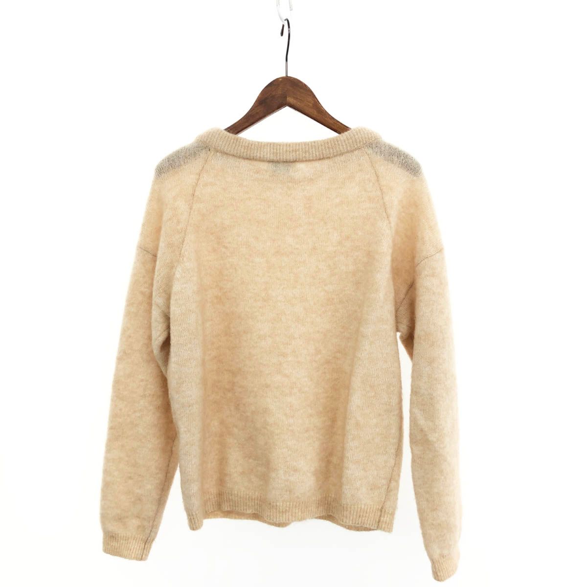 良好 acne studios アクネストゥディオズ 長袖ニット 19OC53 ベージュ 
