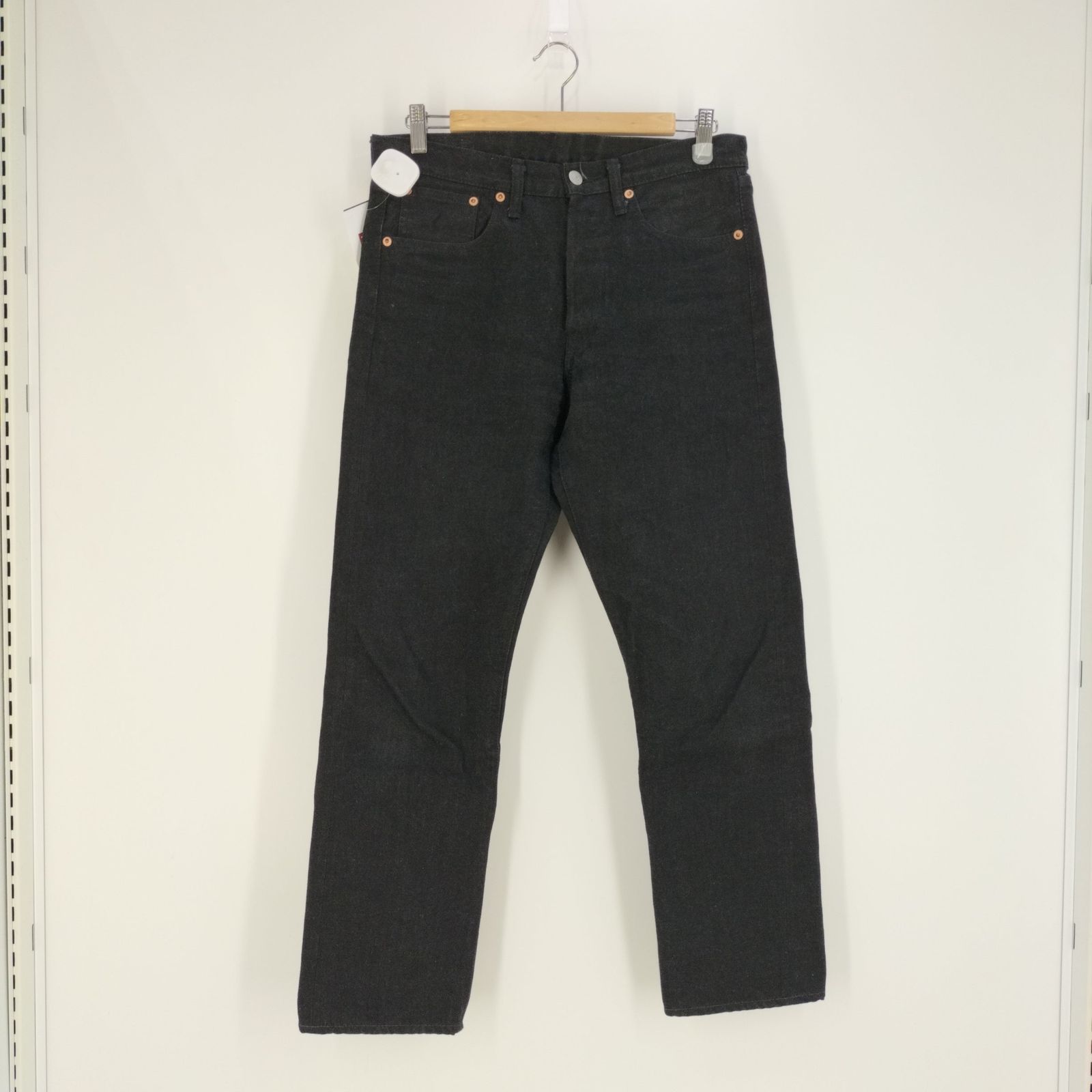 ハンドルーム HAND ROOM 5 POCKET JEANS BLACK REGULAR FIT レギュラーフィット ボタンフライブラックデニム  メンズ JPN：S - メルカリ