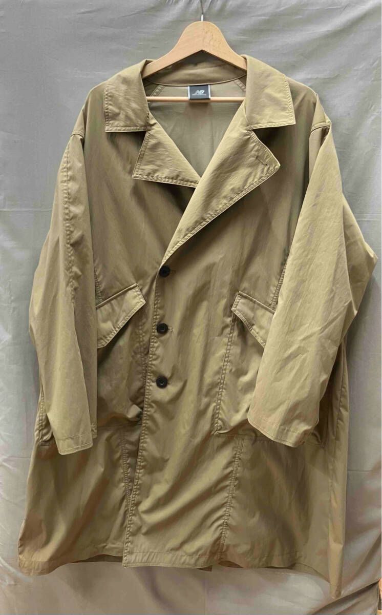 New Balance|ニューバランス|MET24 Utility Coat|AMJ45002|Sサイズ|ベージュ
