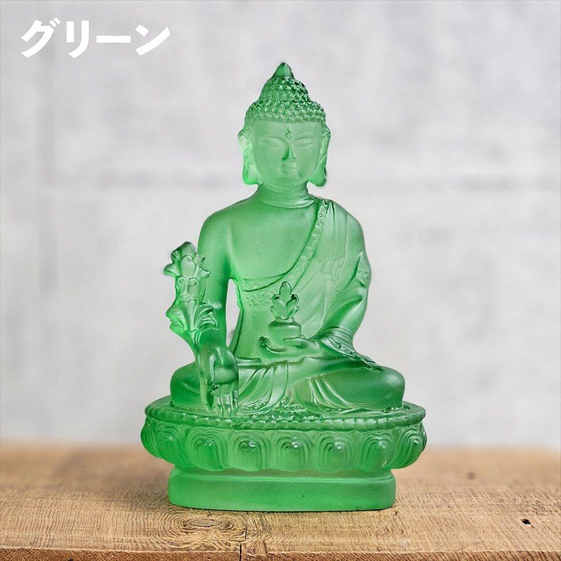 スケルトン カラー 仏像 置物 オブジェ インテリア 仏像フィギュア