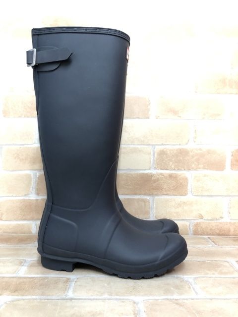 【中古】 HUNTER ハンター WOMENS ORG TALL レインブーツ 長靴 ネイビー UK5 111394062