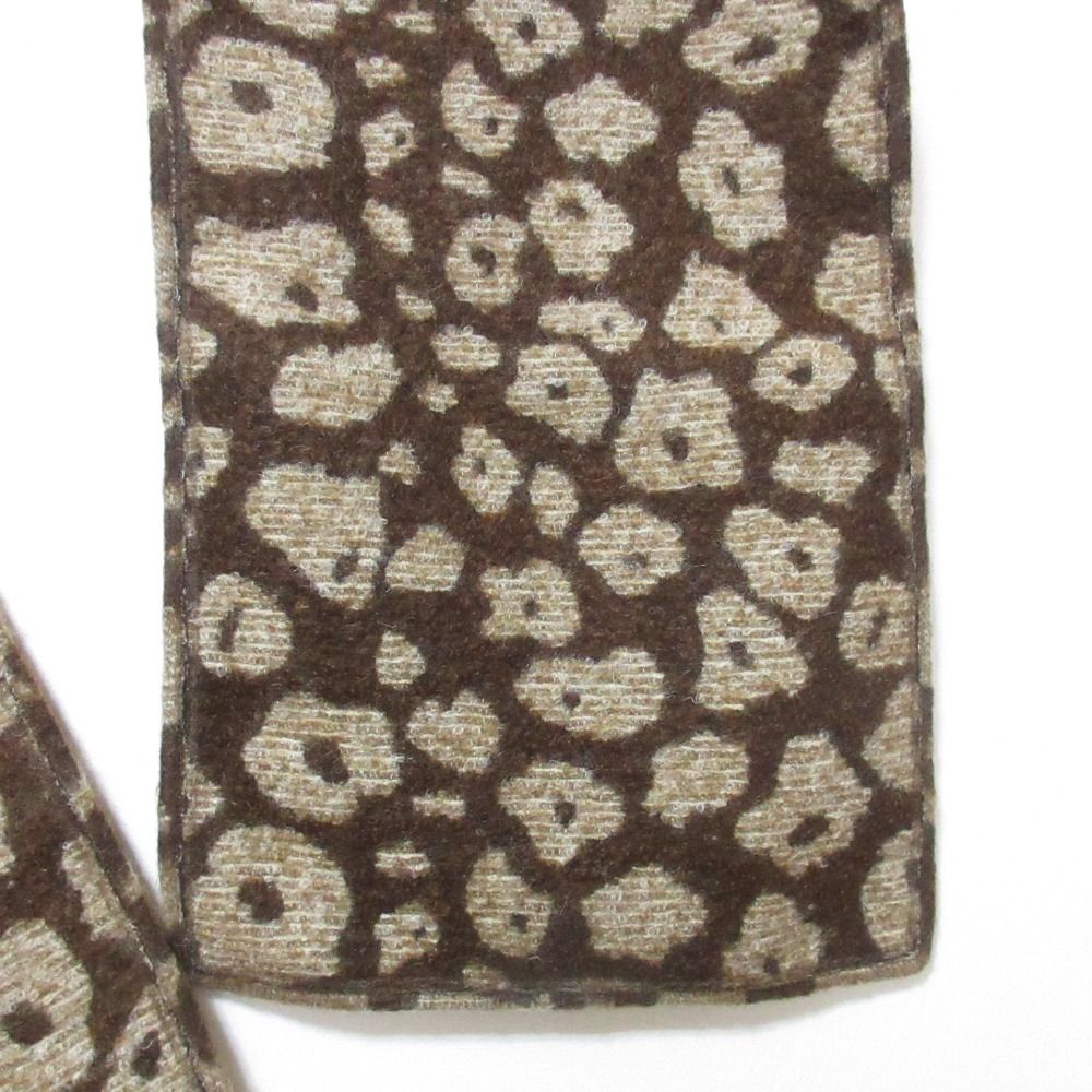 美品 CELINE セリーヌ フィービー期 モヘアブレンド レオパード