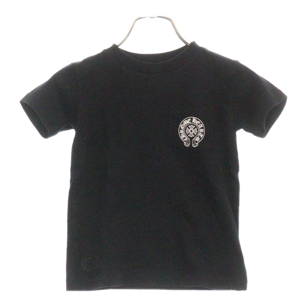 【美品】Chrome Hearts キッズ Tシャツ 半袖 ホースシュー 2T CHROME HEARTS (クロムハーツ) ホースシュープリント半袖Tシャツ