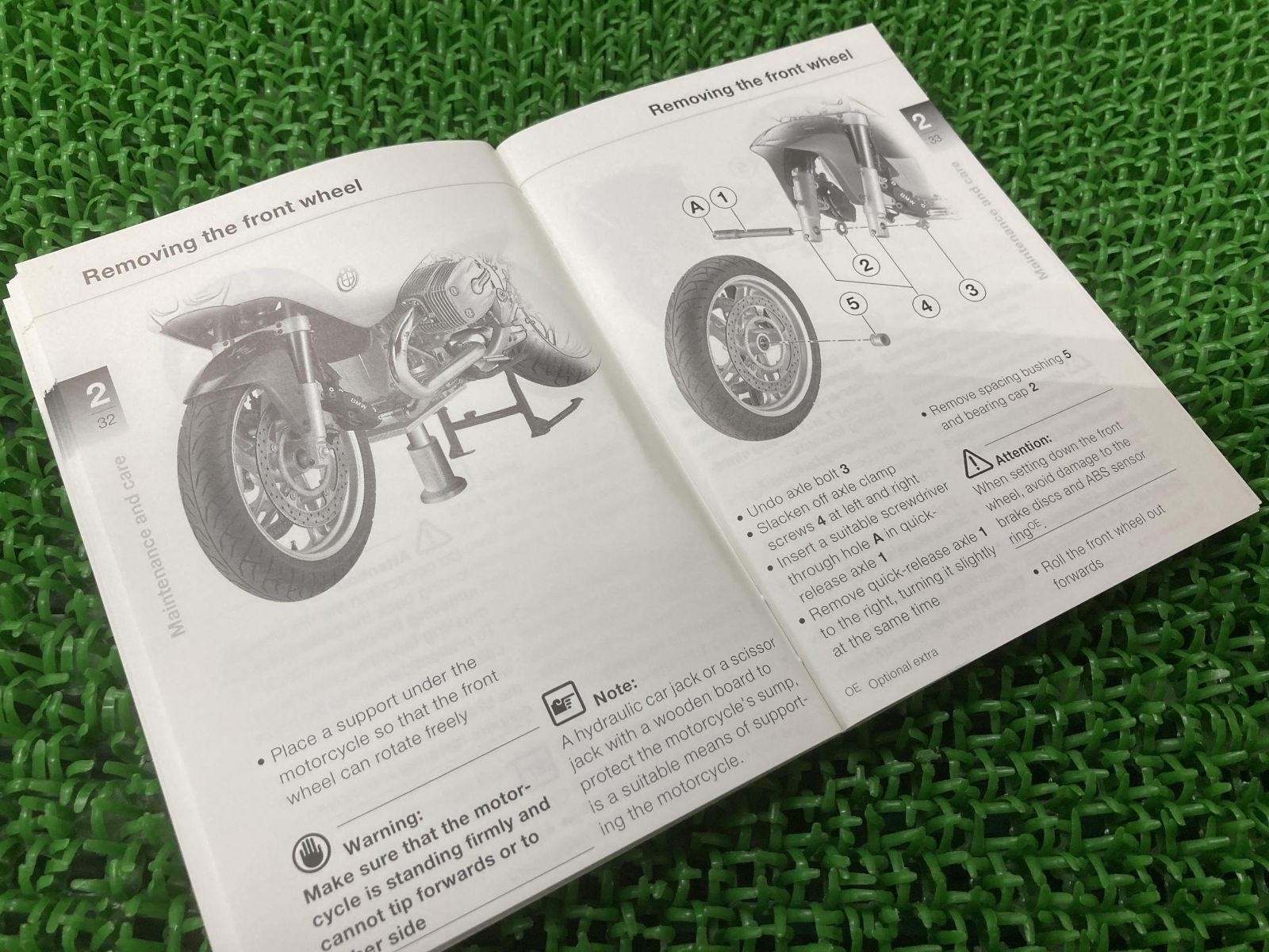 R1100S 取扱説明書 6版 BMW 正規 中古 バイク 整備書 メンテナンス