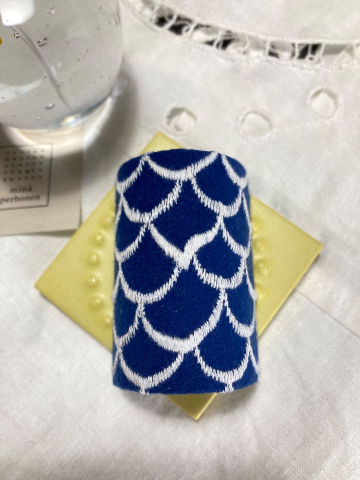 ミナペルホネン mermaid ♡ ロングポニーフック ヘアピアス - メルカリ 