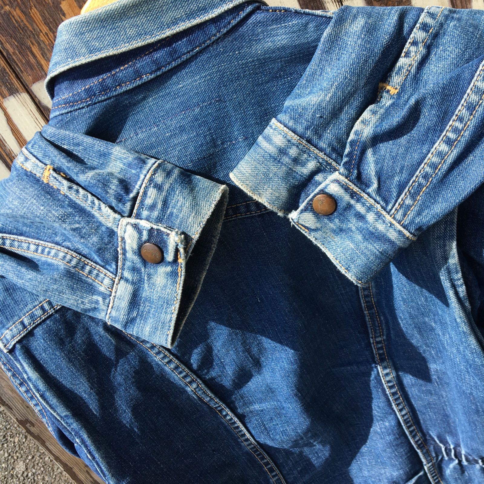 60s Vintage USA製 Wrangler 24MJZ 白タグ ビンテージ ラングラー