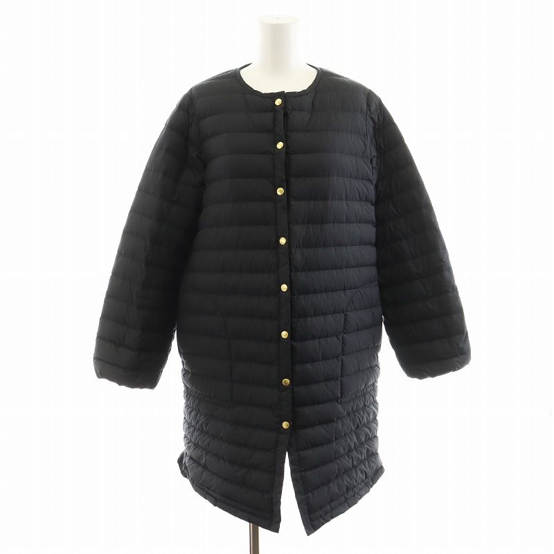 トラディショナルウェザーウェア Traditional Weatherwear ARKLEY LONG DOWN PA EX UAGLR ダウンコート ロング丈 ノー アウター 32 黒 ブラック A222CIDCO0333OJ |AN19