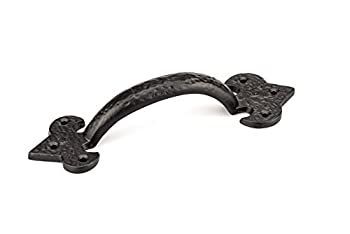 Richelieu Hardware BP9462162900 伝統的な鍛造鉄引き手 9462 172mm マットブラック仕上げ