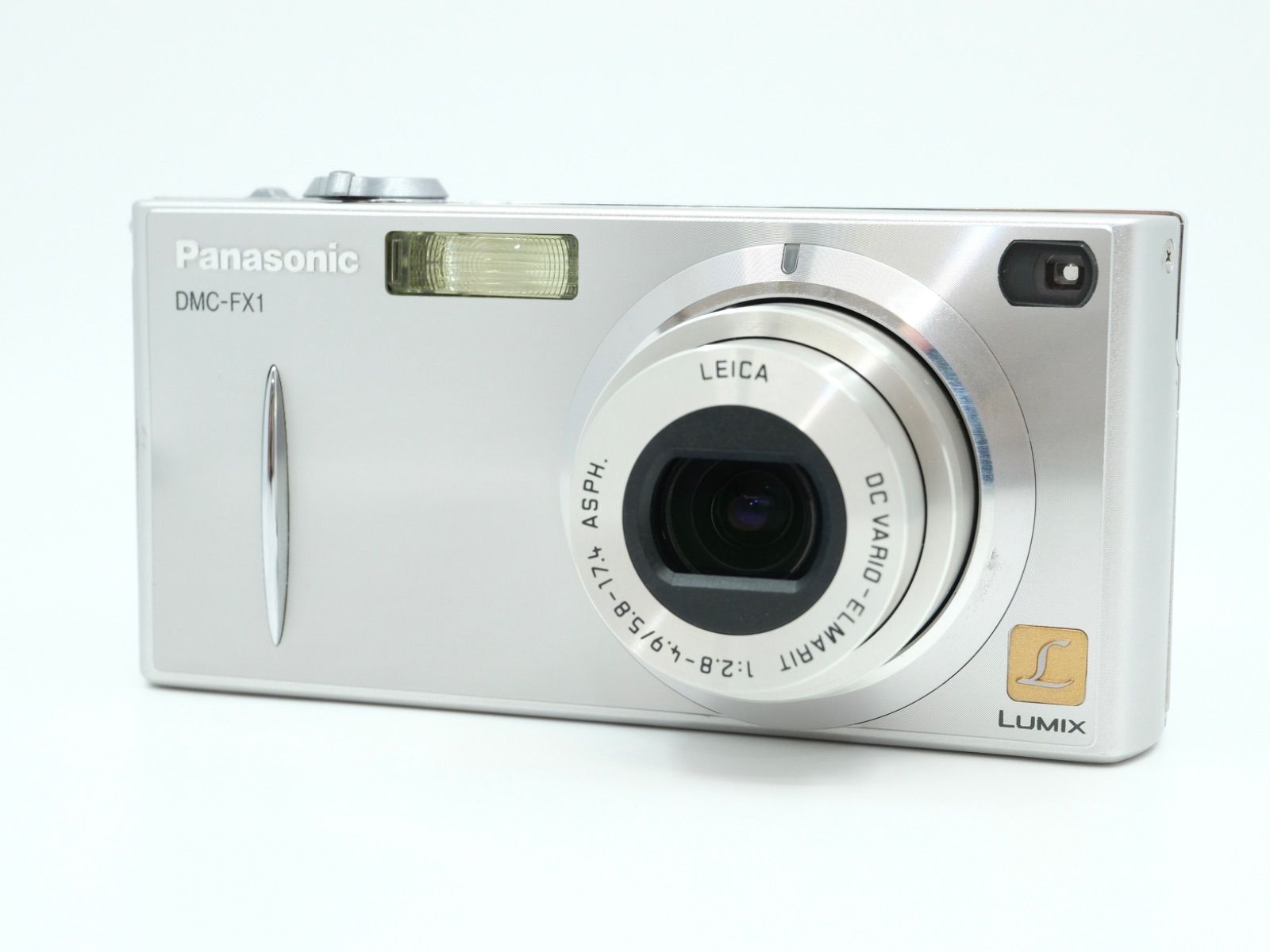Panasonic DMC-FX1 シルバー ケース付き Panasonic LUMIX DMC-FX01