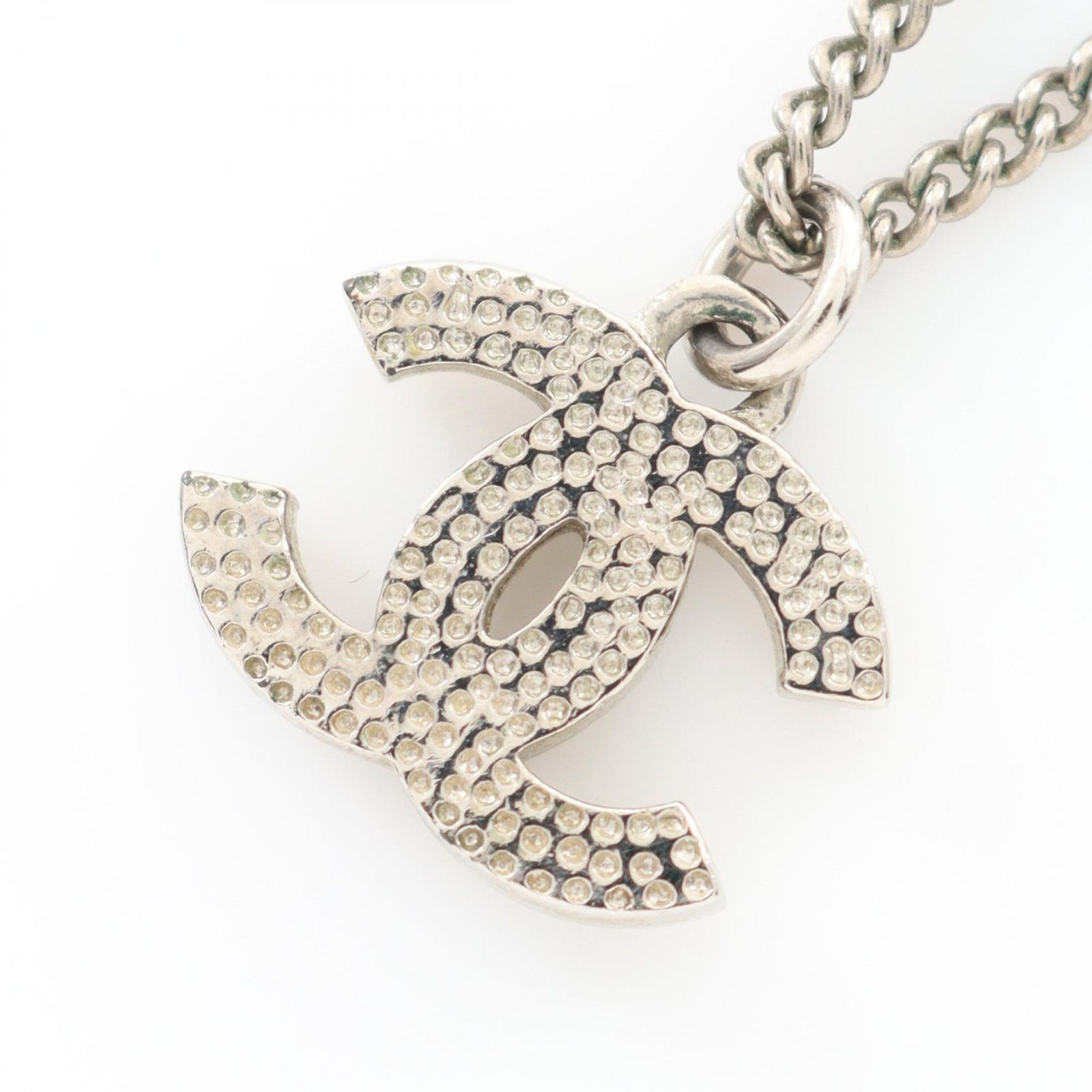 シャネル CHANEL ネックレス ココマーク ステンレススチール