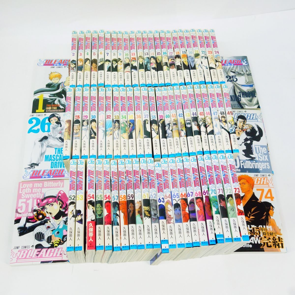 BLEACH ブリーチ 1〜74巻 全巻セット/コミック/久保帯人 ※中古 - メルカリ