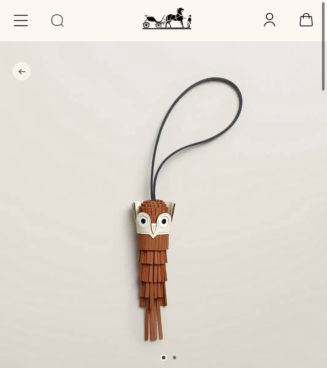 エルメス シューエッタ バッグチャーム