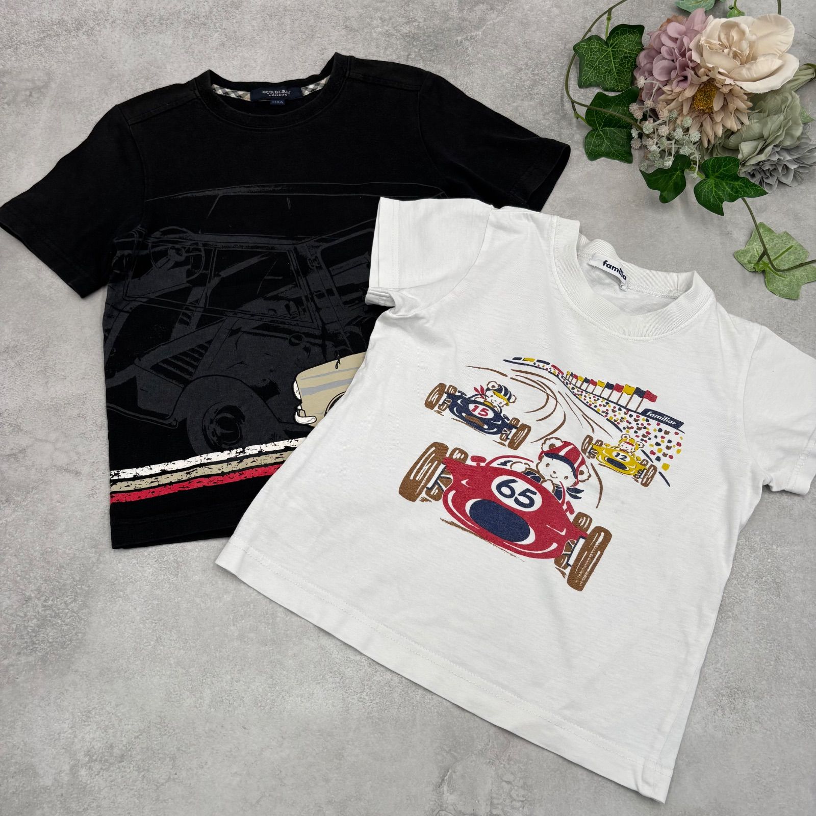 ファミリア Tシャツ 2枚セット ファミリア familiar 80cm 男の子 T