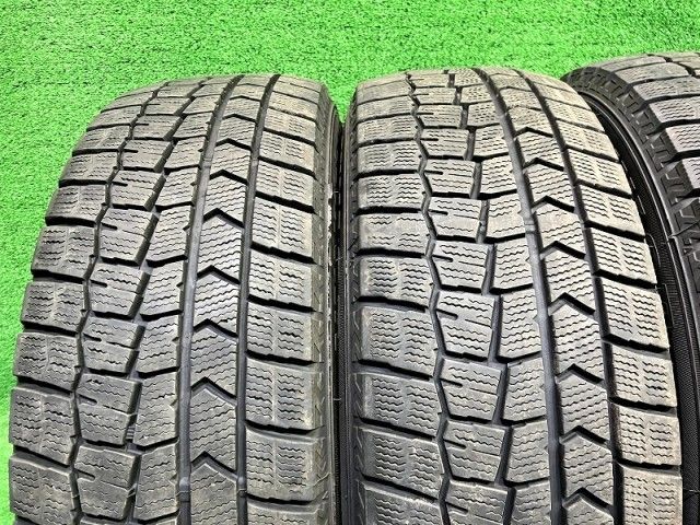 DUNLOP スタッドレス ダンロップ ウィンターマックスWM02 205 60R16 4本 2本6ミリ 2本7ミリ