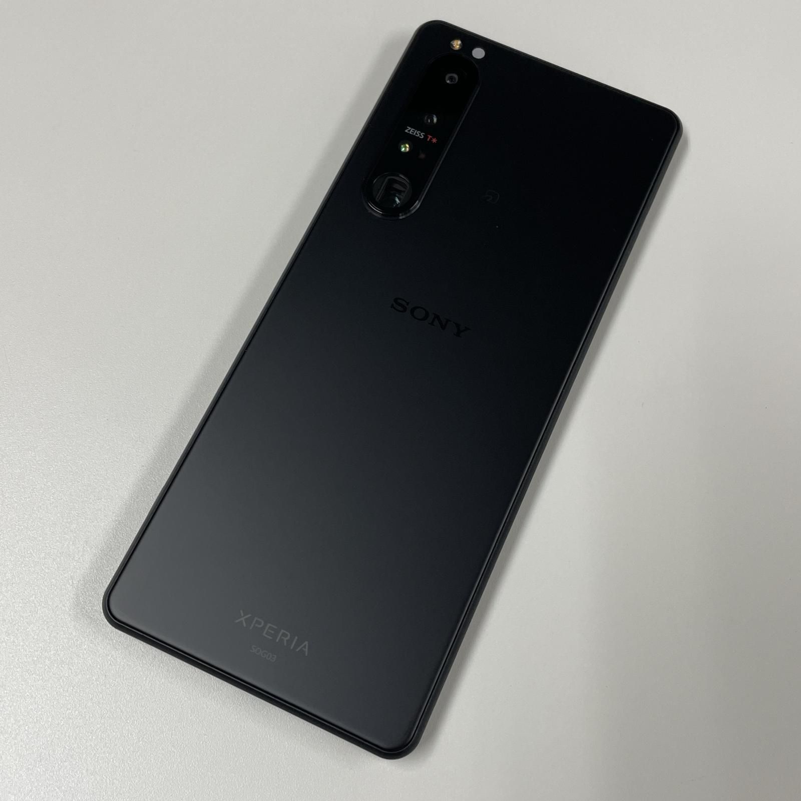 SONY Xperia 1 III SOG03 au フロストブラック 送料無料 即決 本体 
