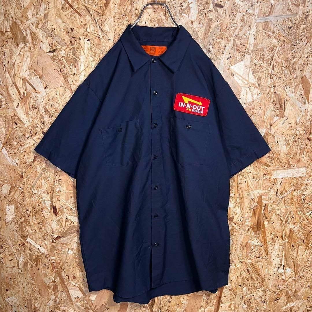 in-n-out burger イナウト インアンドアウトバーガーワークシャツ