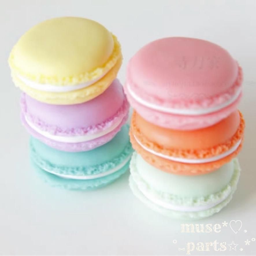 ピンク ミニマカロンケース 小物入れ ジュエリー アクセサリーケース 
