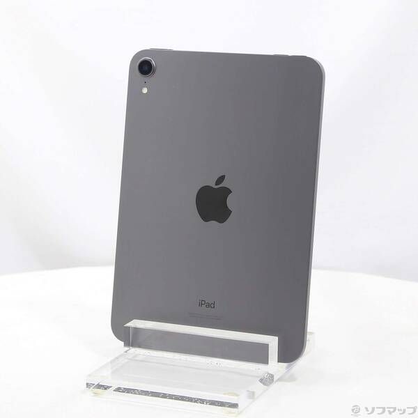  〔中古品〕 iPad mini 第6世代 256GB スペースグレイ MK7T3X／A Wi-Fi【262】 iPad本体