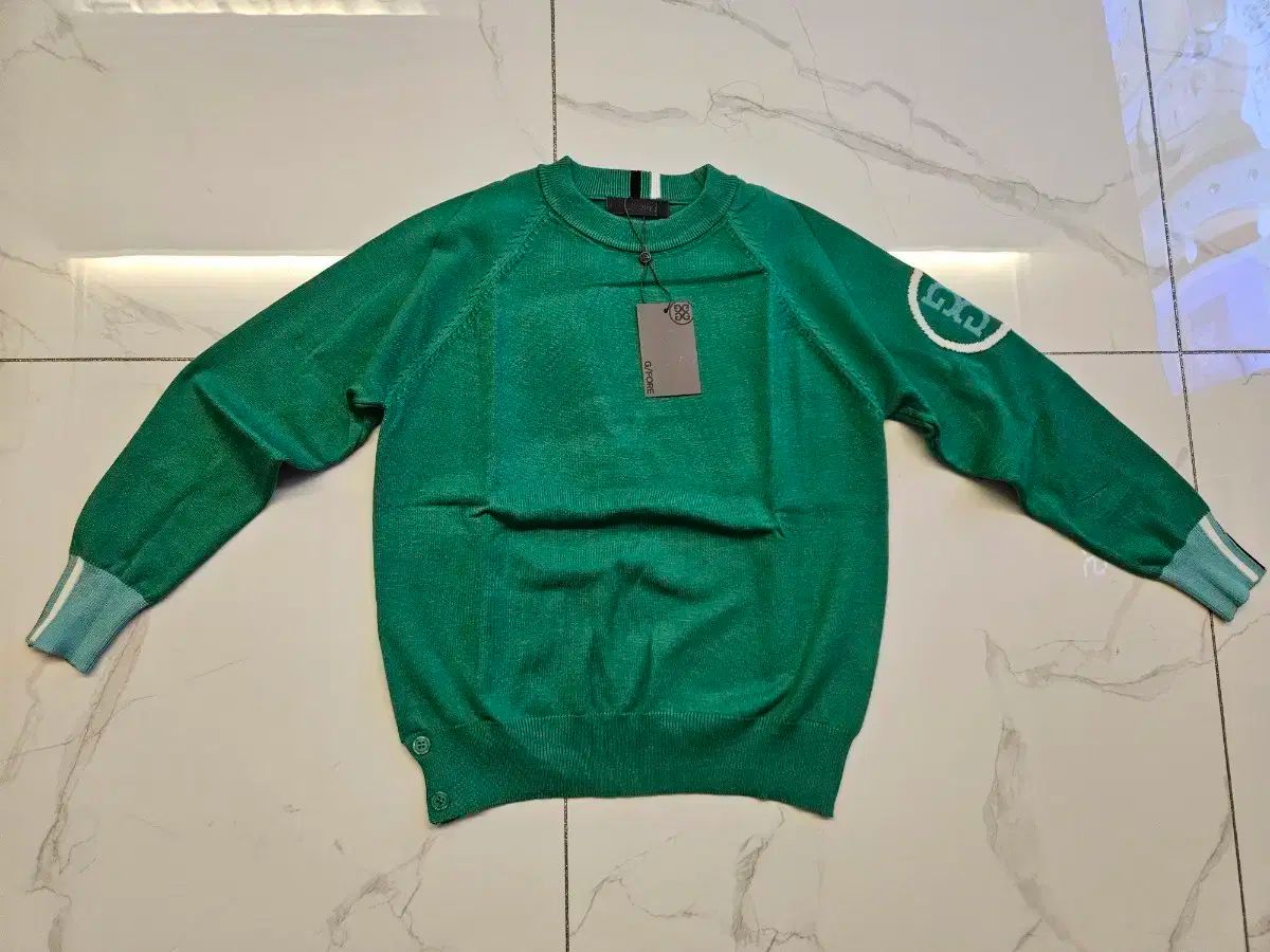 G FORE ジーフォア グリーン ニット セーター L