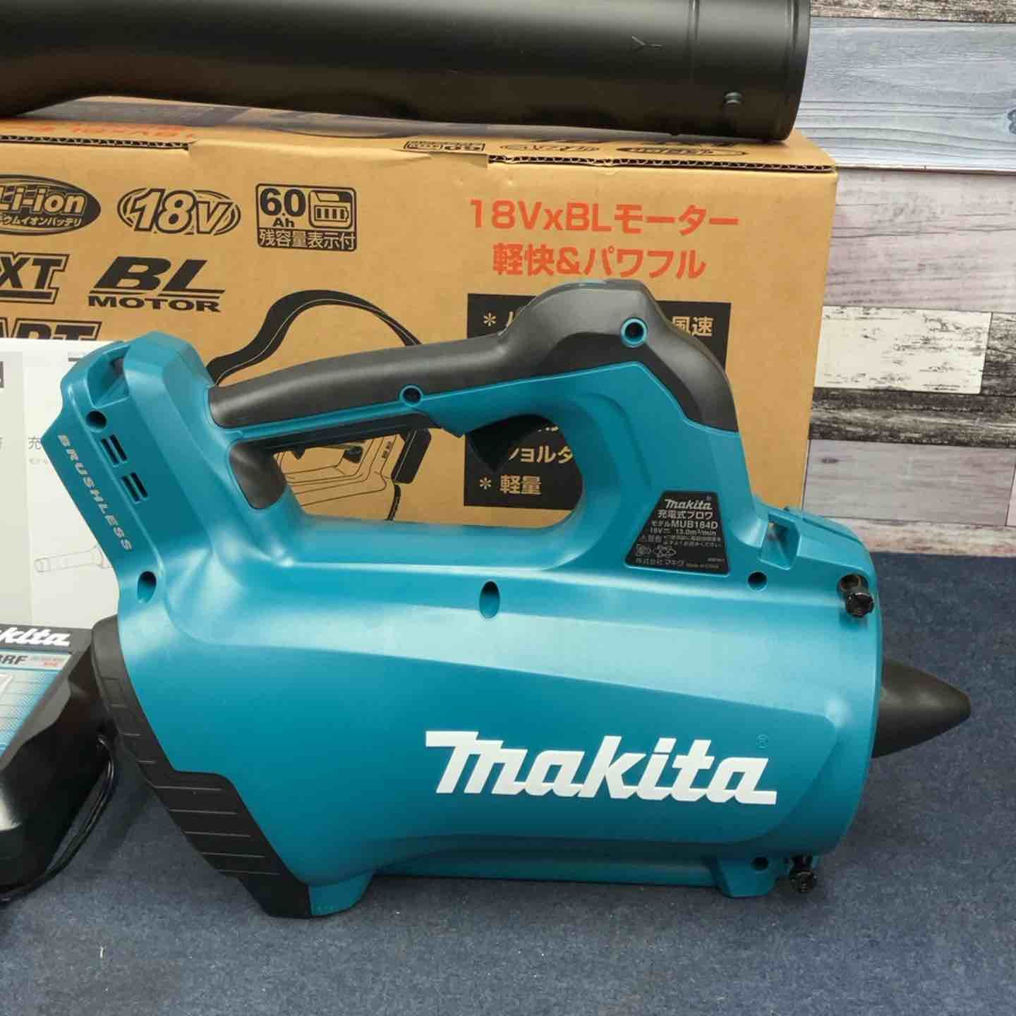 マキタ makita 18V コードレスブロワ MUB184DRGX バッテリー2個 充電器付き 八潮店
