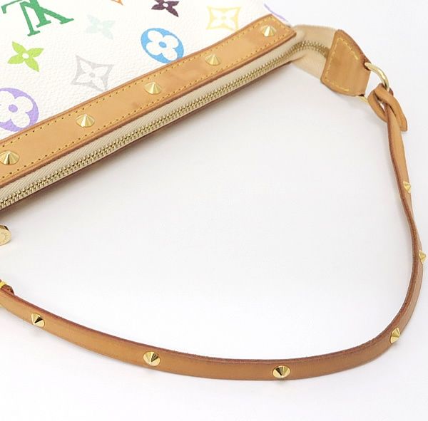ルイヴィトン　マルチカラー　アクセソワール　M92649 アクセサリーポーチ ルイヴィトンポシェット アクセソワール 14144 白 レディース